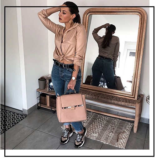 découvrez le look de lucie avec les sneakers helium