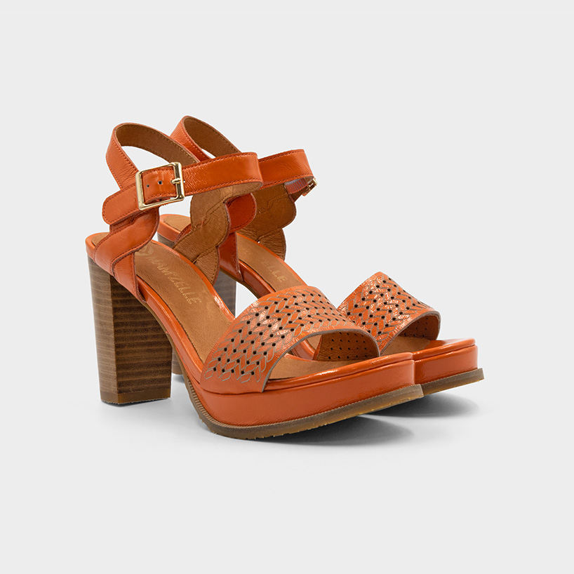 Vue double modèle Joba orange