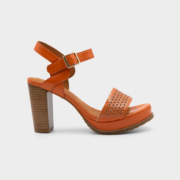 Vue de profil 1 modèle Joba orange